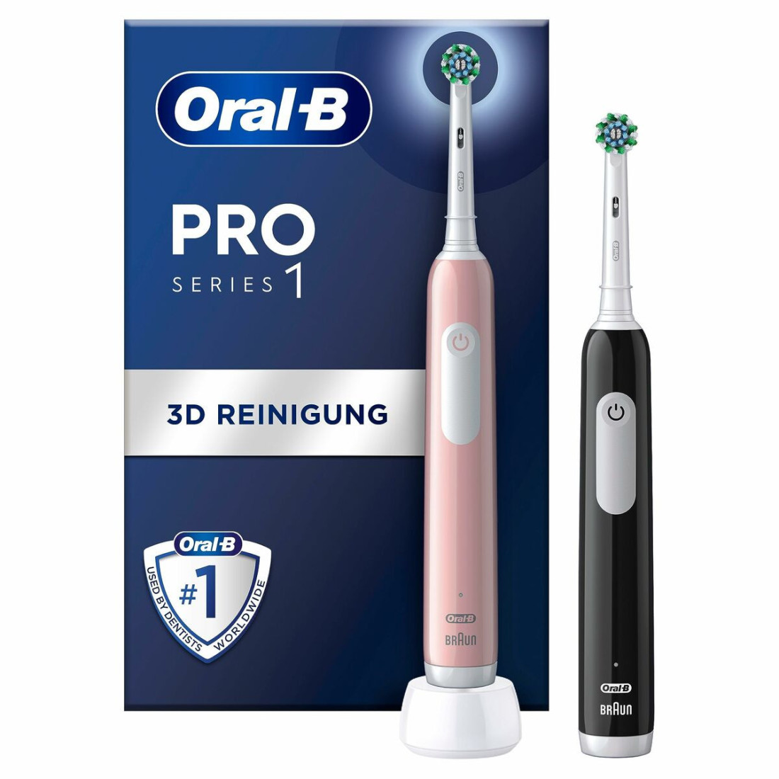 Elektrinis dantų šepetėlis Oral-B PRO1 DUO