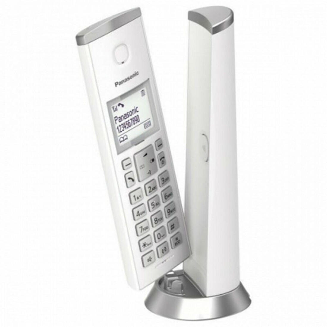 Belaidis telefonas Panasonic KX-TGK210 DECT Balta