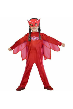 Kostiumas vaikams Pj Masks Owlette Raudona