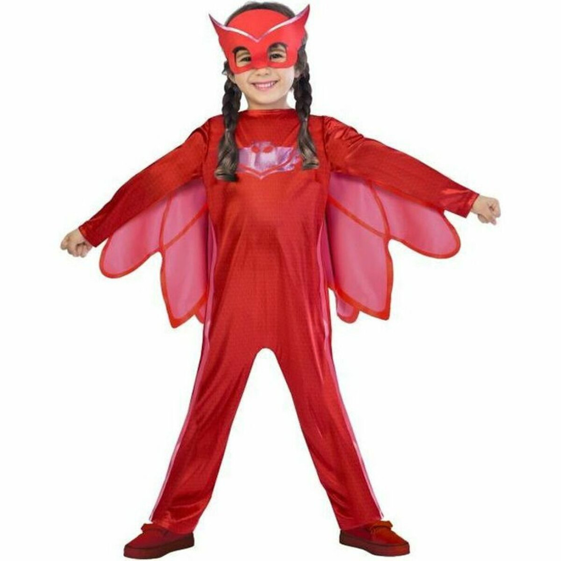 Kostiumas vaikams Pj Masks Owlette Raudona