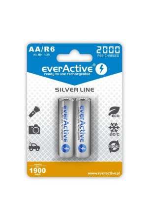 Įkraunamos baterijos EverActive EVHRL6-2000 2000 mAh 1,2 V