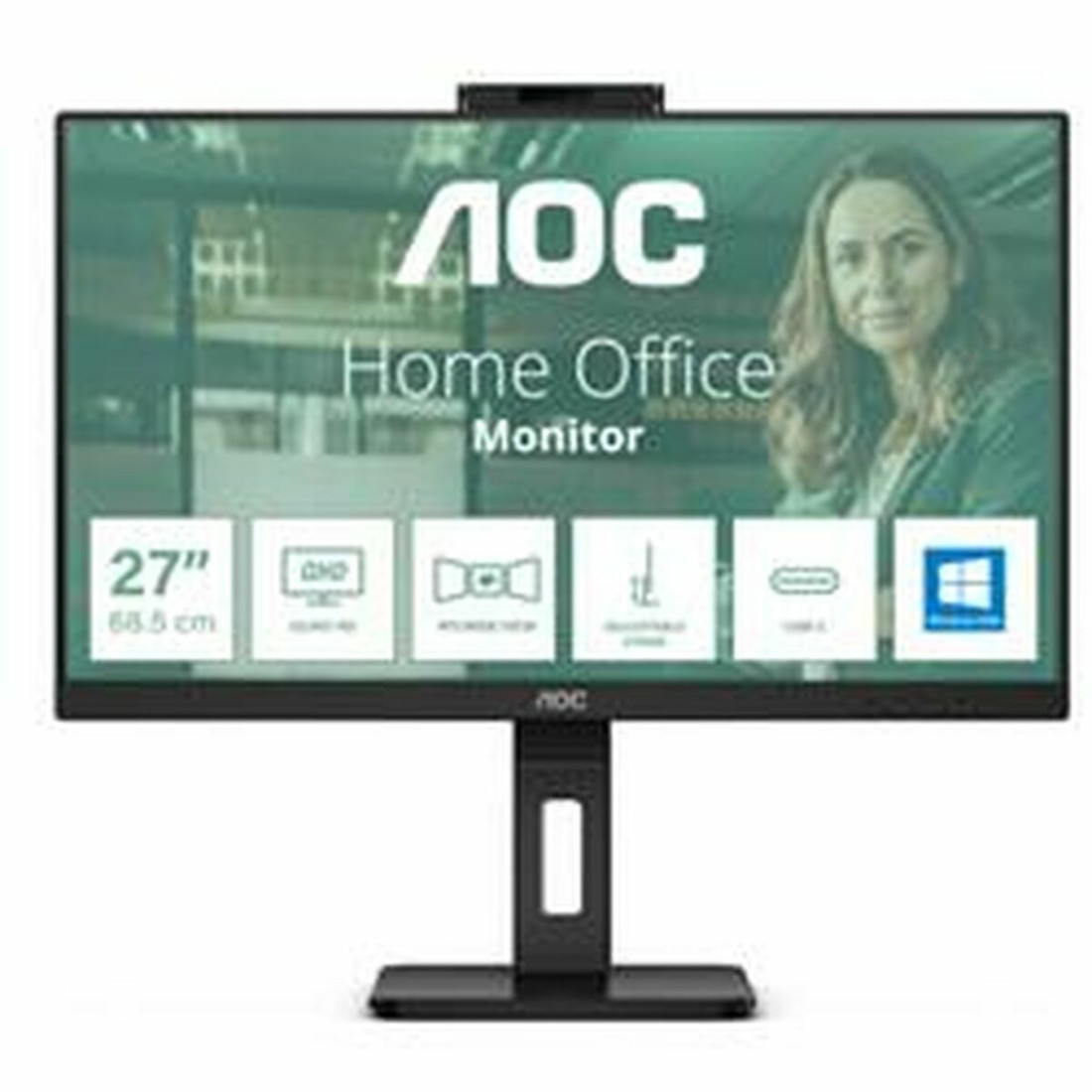 Monitorius AOC 24P3QW 23,8" IPS Flicker free 75 Hz