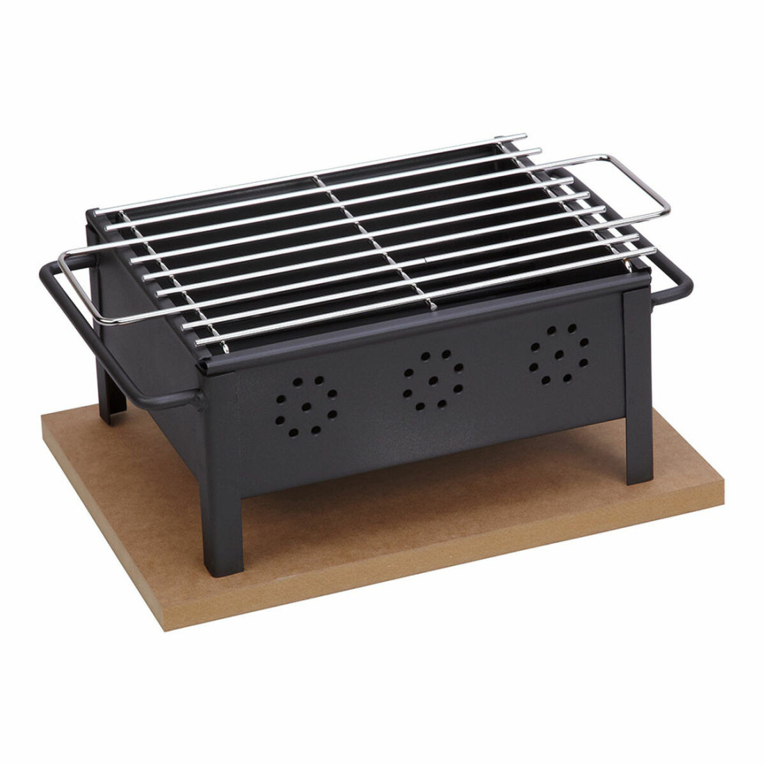 Nešiojamasis Barbekiu Sauvic 2905 Staltiesė 25 x 20 cm Geležis