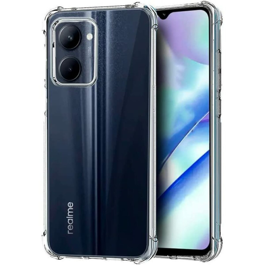 Mobiliojo telefono dėklas Cool Realme C33 Skaidrus Realme