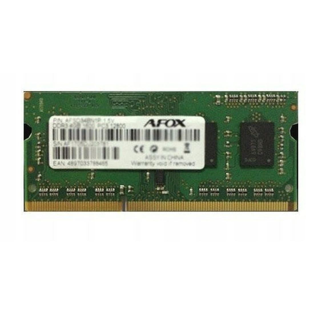 RAM atmintis Afox AFSD38AK1P DDR3 8 GB