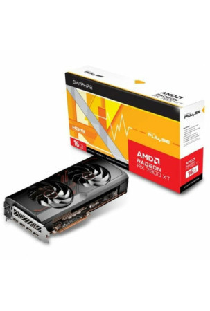 Vaizdo korta Sapphire PULSE 11330-02-20G AMD RADEON RX 7800 XT 16 GB GDDR6