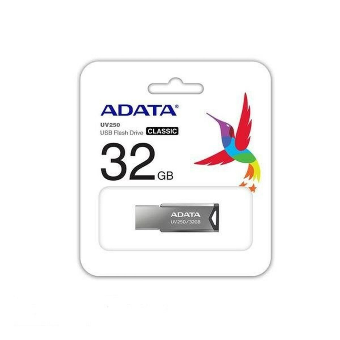 USB atmintukas Adata UV250 Sidabras 32 GB