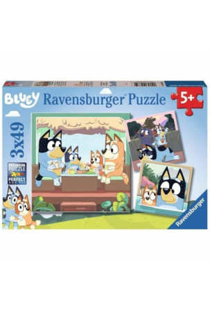 3 galvosūkių rinkinys Bluey Ravensburger 05685 147 Dalys