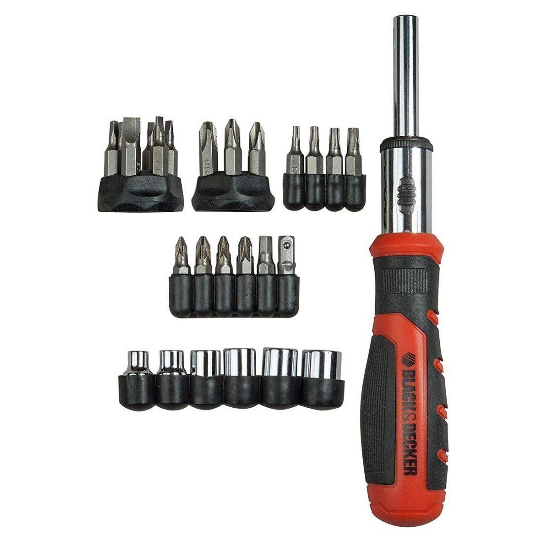 Bit set with screwdriver Black & Decker BDHT0-62130 29 Dalys