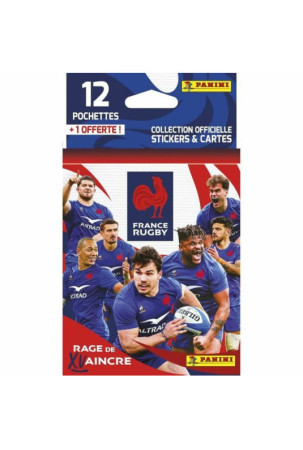 Lipdukų pakuotė Panini France Rugby 12 Vokai