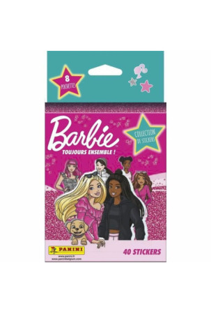 Lipdukų pakuotė Barbie Toujours Ensemble! Panini 8 Vokai