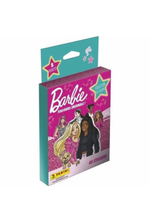 Lipdukų pakuotė Barbie Toujours Ensemble! Panini 8 Vokai