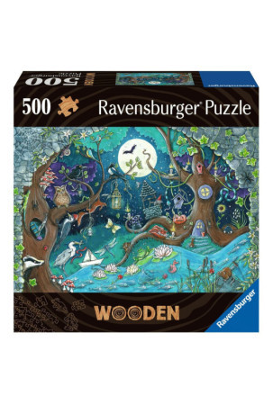 Dėlionė Ravensburger 17516 Fantasy Forest Medžio 500 Dalys