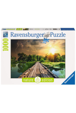 Dėlionė Ravensburger 19538 The Wooden Footbridge 1000 Dalys