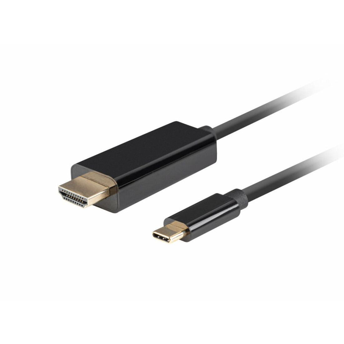 USB C - HDMI kabelis Lanberg CA-CMHD-10CU-0010-BK Juoda 1 m