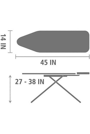 Lyginimo lentos įmautė Vileda 135 cm