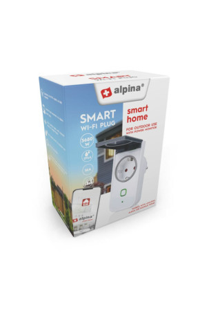 Išmanusis lizdas Alpina Smart Home Išorinis Wi-Fi 230 V 16 A