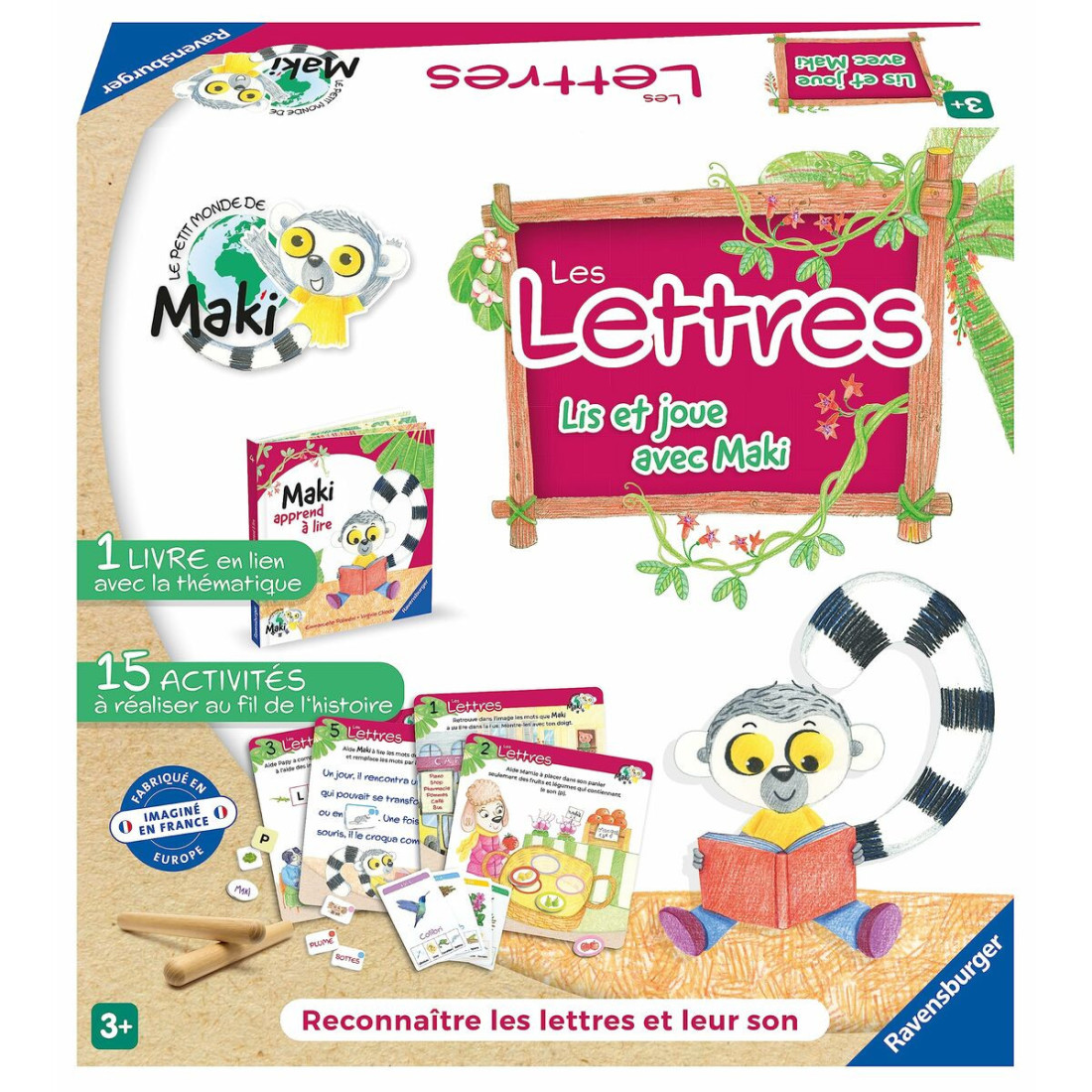 Edukacinis žaidimas Ravensburger Les lettres