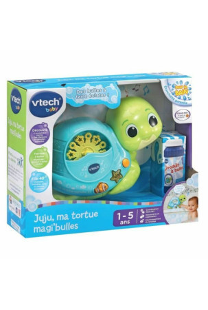 Žaislai voniai Vtech Baby Juju ma tortue magi bulles