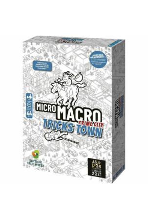 Stalo žaidimas BlackRock Micro Macro: Crime City - Tricks Town