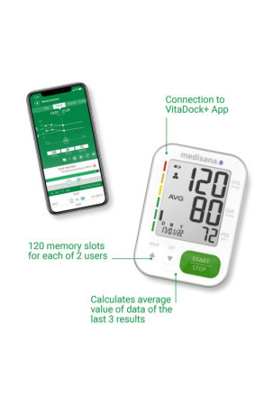 Rankos kraujospūdžio matuoklis Medisana BU 570 Connect