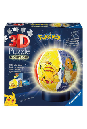 3D Puzlė Pokémon Naktinis apšvietimas 72 Dalys