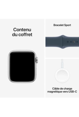 Išmanusis laikrodis Apple SE Mėlyna Sidabras 40 mm