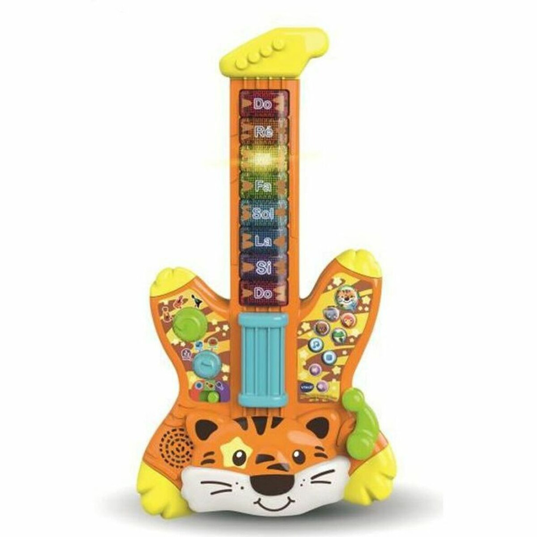 Kūdikių gitara Vtech Baby Jungle Rock- Guitare Électrique Tigre 1 Dalys