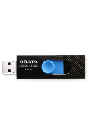 USB atmintukas Adata UV320 Juoda / Mėlyna 64 GB