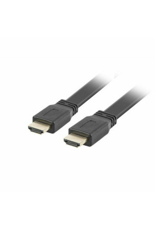 HDMI kabelis Lanberg CA-HDMI-21CU-0010-BK 1 m Juoda