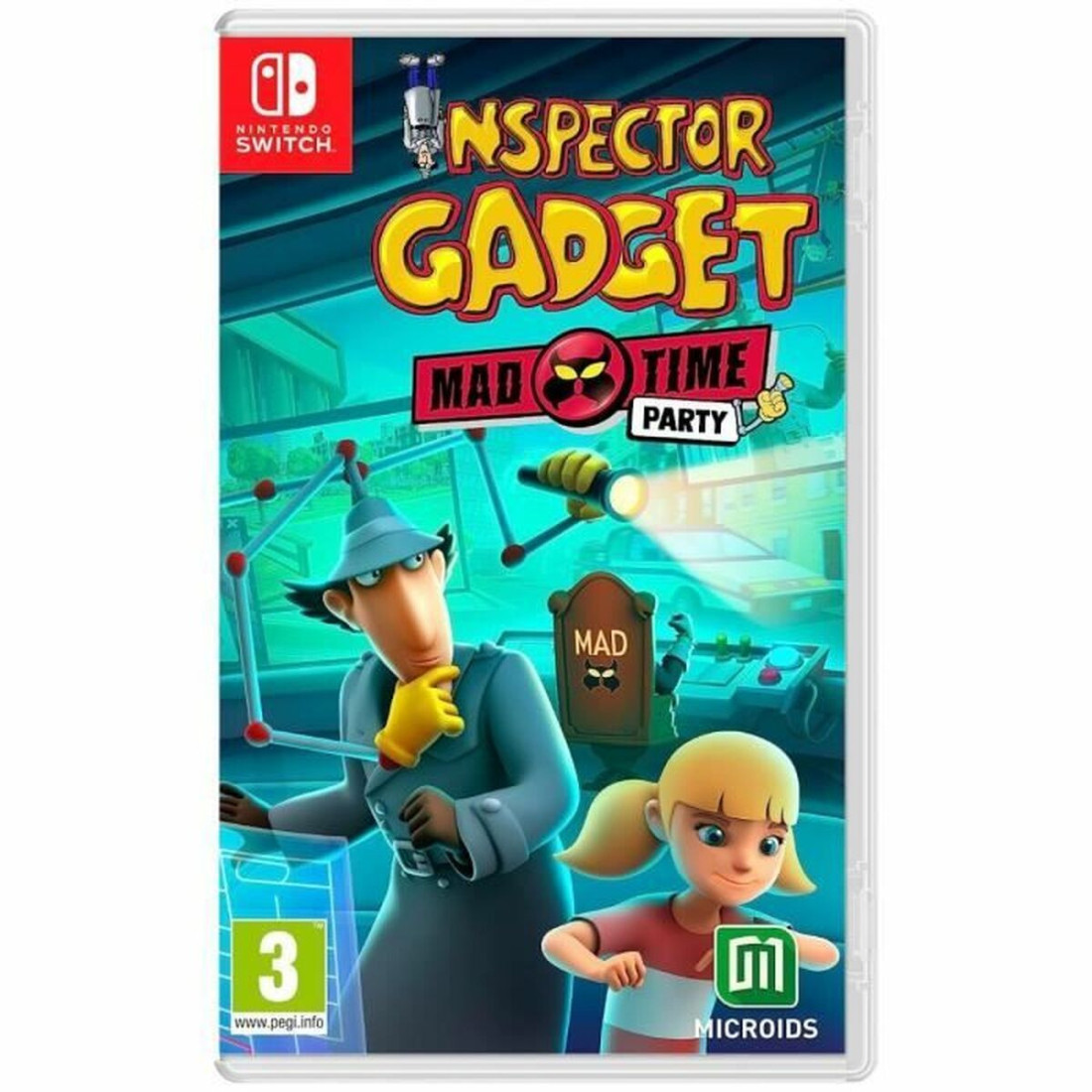 Switch vaizdo žaidimas Microids Inspector Gadget: Mad time party