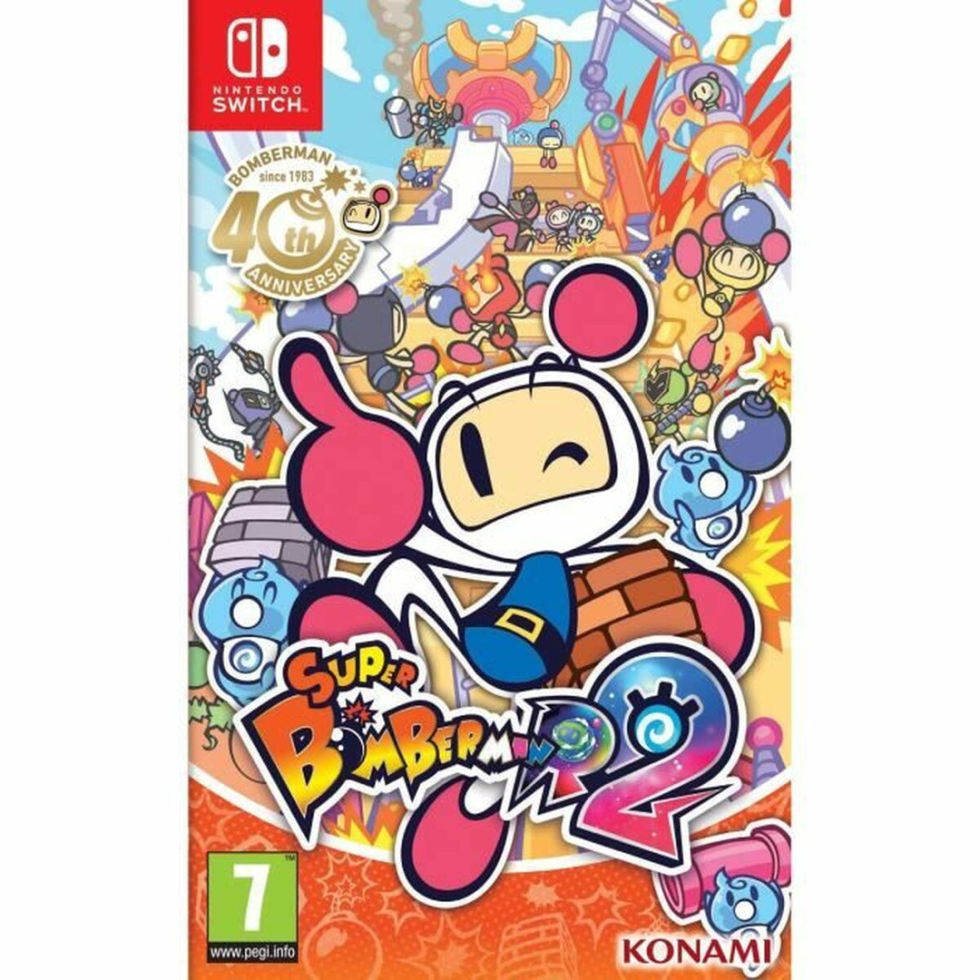 Switch vaizdo žaidimas Konami Super Bomberman R2