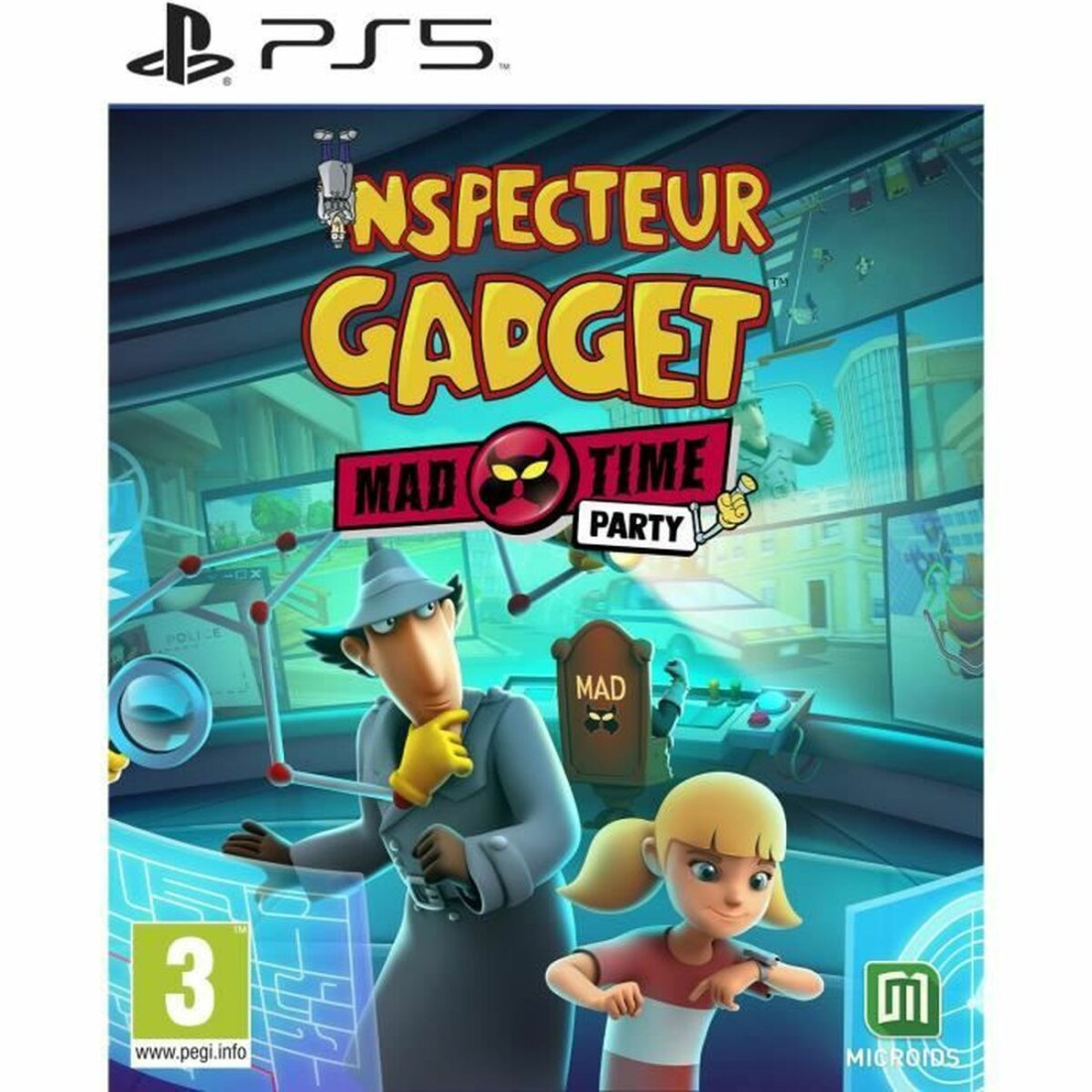 PlayStation 5 vaizdo žaidimas Microids Inspector Gadget: Mad Time Party