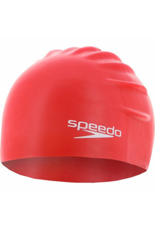 Plaukymo kepuraitė Speedo 8-0838514614 Raudona Silikoninis Plastmasinis