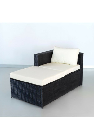 Sodo baldai Aktive 3 vietų sofa Šoninis staliukas 203 x 125 x 64 cm