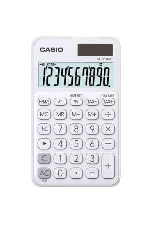 Skaičiuotuvas Casio SL-310UC-WE Balta Plastmasinis 7 x 0,8 x 11,8 cm