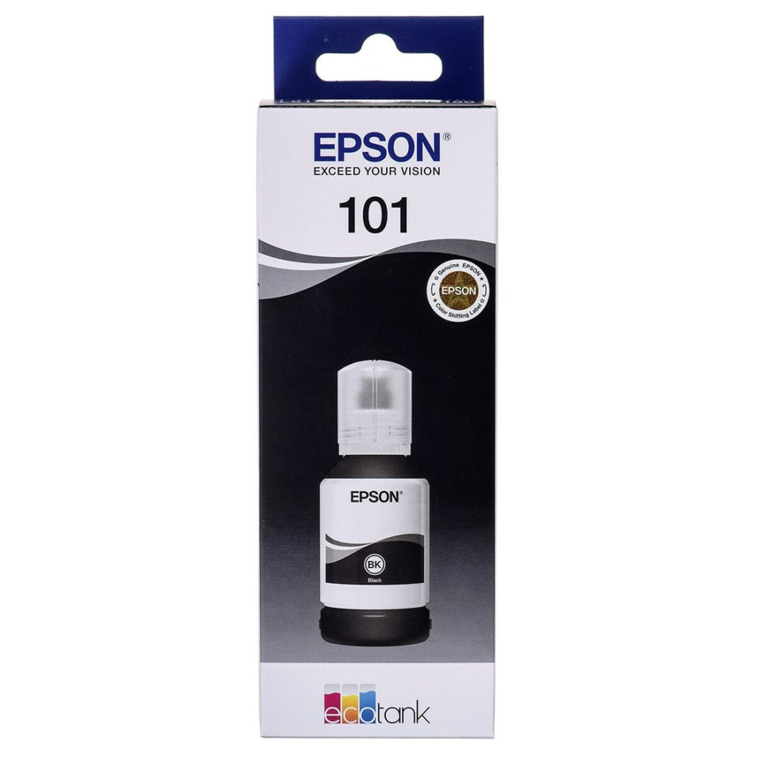 Originali rašalo kasetė Epson 101 EcoTank Black Juoda