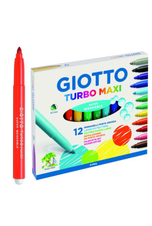 Žymeklių rinkinys Giotto Turbo Maxi Spalvotas (60 vnt.)