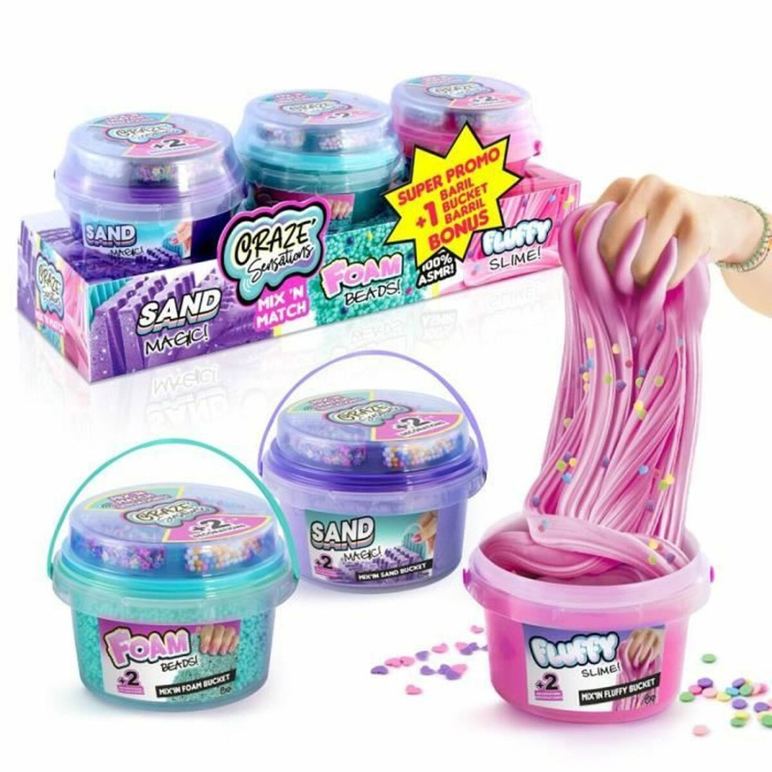 Slime Canal Toys MIX & MATCH Spalvotas