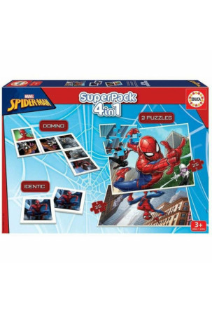 Edukacinis žaidimas Educa Superpack Spider-man Spalvotas (1 Dalys)