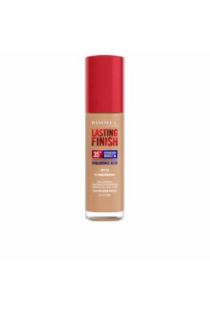 Kremas-makiažo pagrindas Rimmel London Lasting Finish Nº 210 Golden Beige Spf 20 30 ml