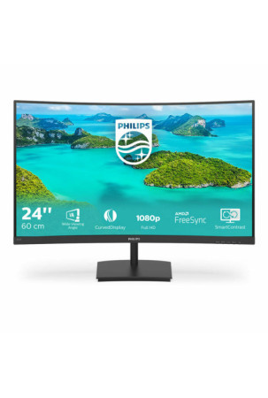 Monitorius Philips 241E1SCA/00 FHD LCD 23,6" LED VA LCD Flicker free 50-60 Hz