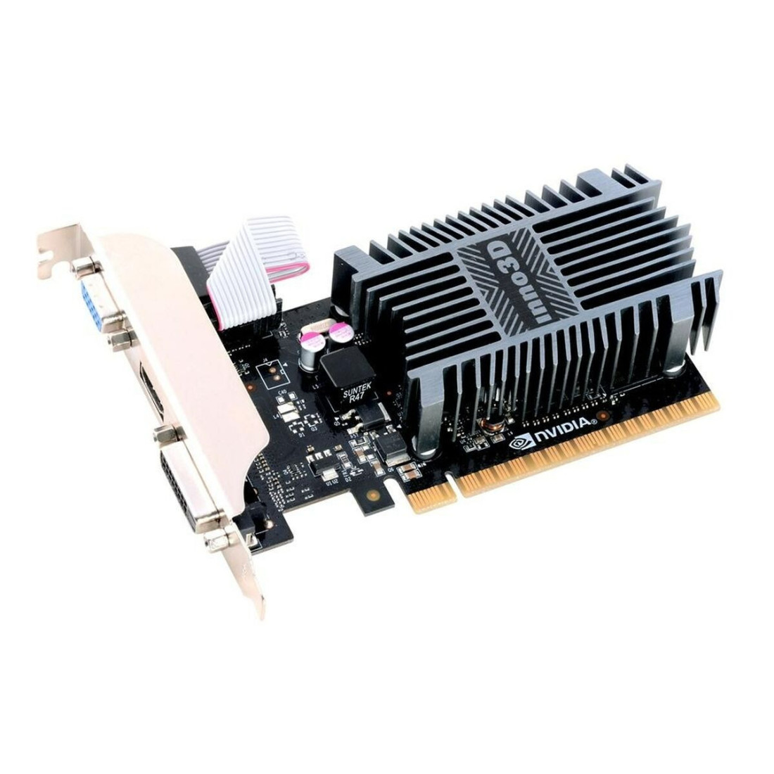 Vaizdo korta INNO3D N710-1SDV-E3BX NVIDIA GeForce GT 710 NVIDIA 2 GB