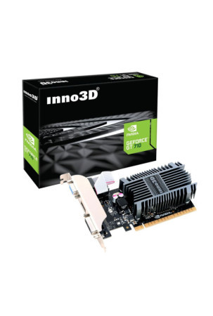 Vaizdo korta INNO3D N710-1SDV-E3BX NVIDIA GeForce GT 710 NVIDIA 2 GB