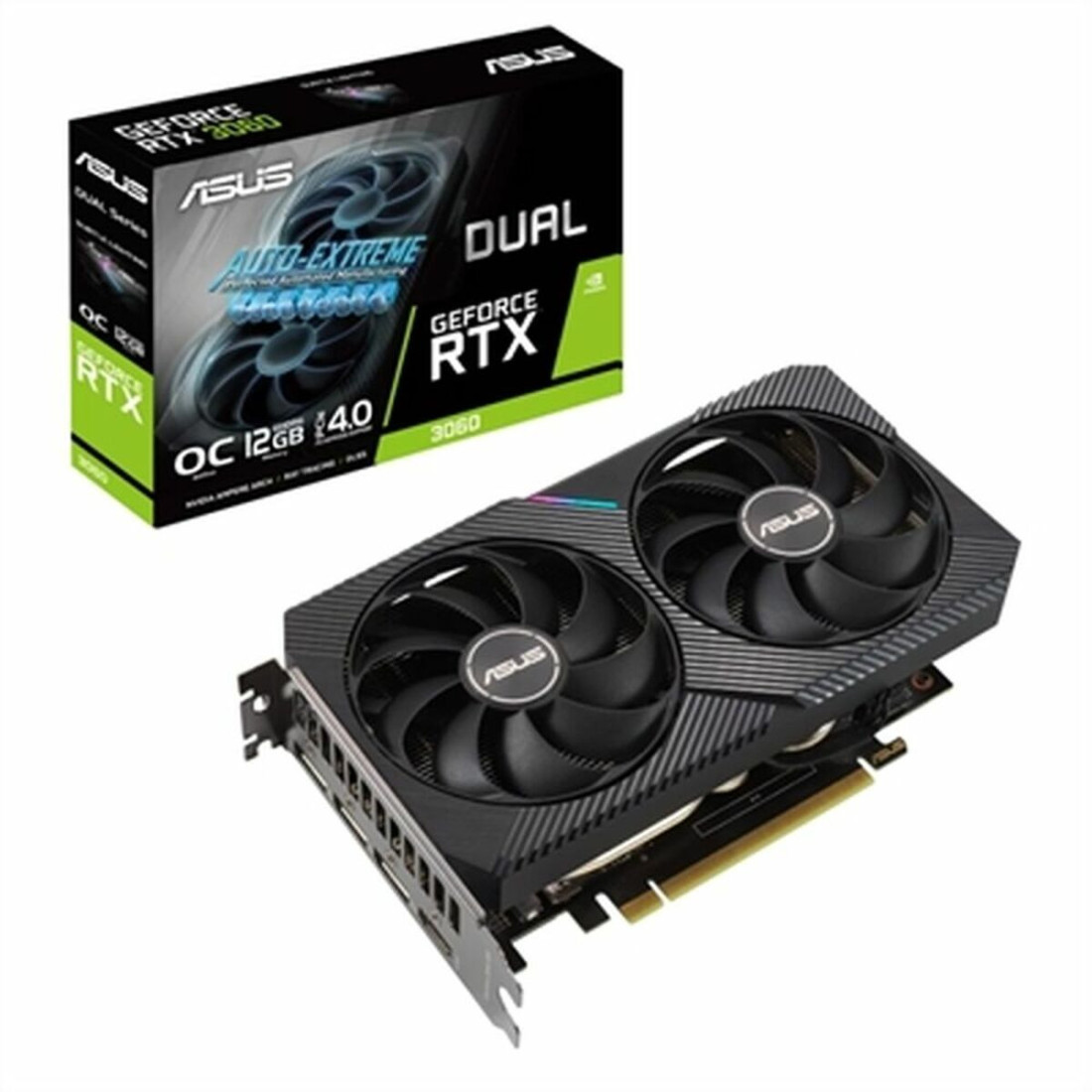 Vaizdo korta Asus DUAL GeForce RTX 3060 GDDR6 12 GB