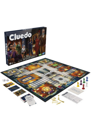 Stalo žaidimas Hasbro Cluedo (FR) Spalvotas