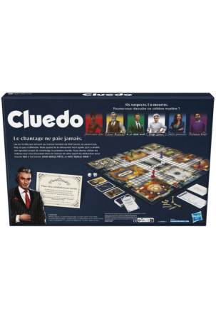 Stalo žaidimas Hasbro Cluedo (FR) Spalvotas