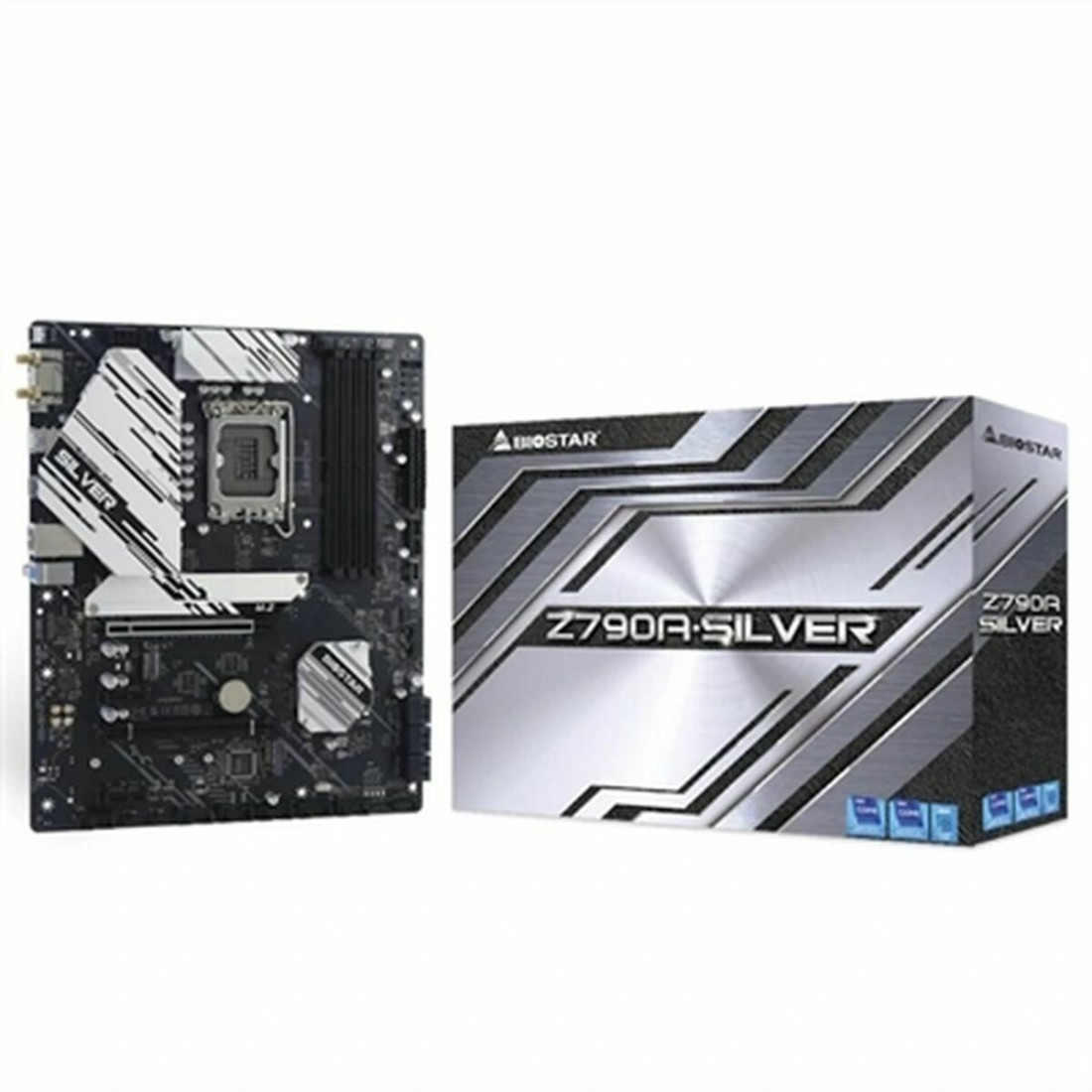 Pagrindinė plokštė Biostar Z790A-SILVER ATX DDR5 LGA 1700 Intel Z790 Express