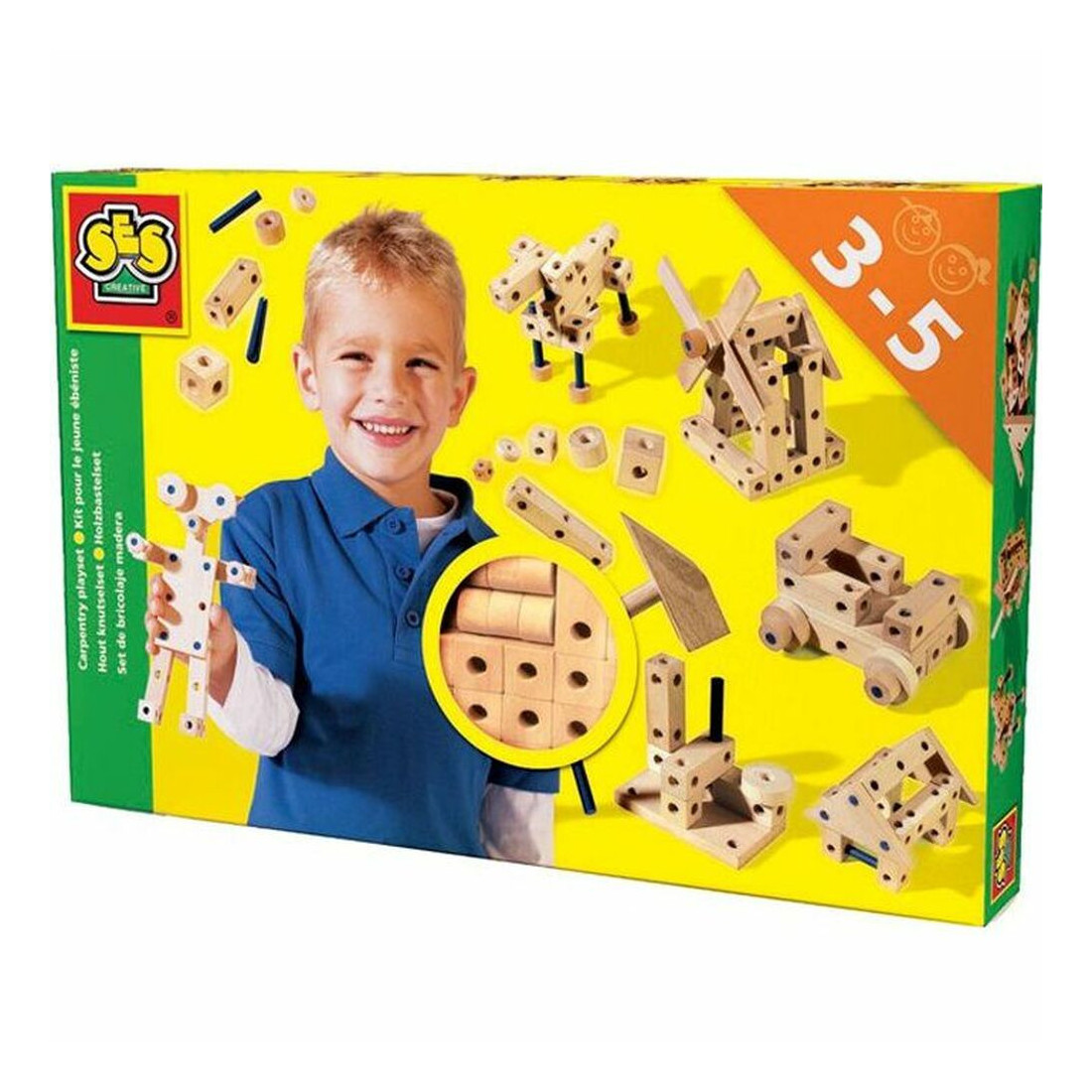 Playset SES Creative Kit for the Young Cabinetmaker (FR)