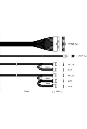 Maitinimo blokas Akyga AK-B1-500E 500 W RoHS CE REACH ATX